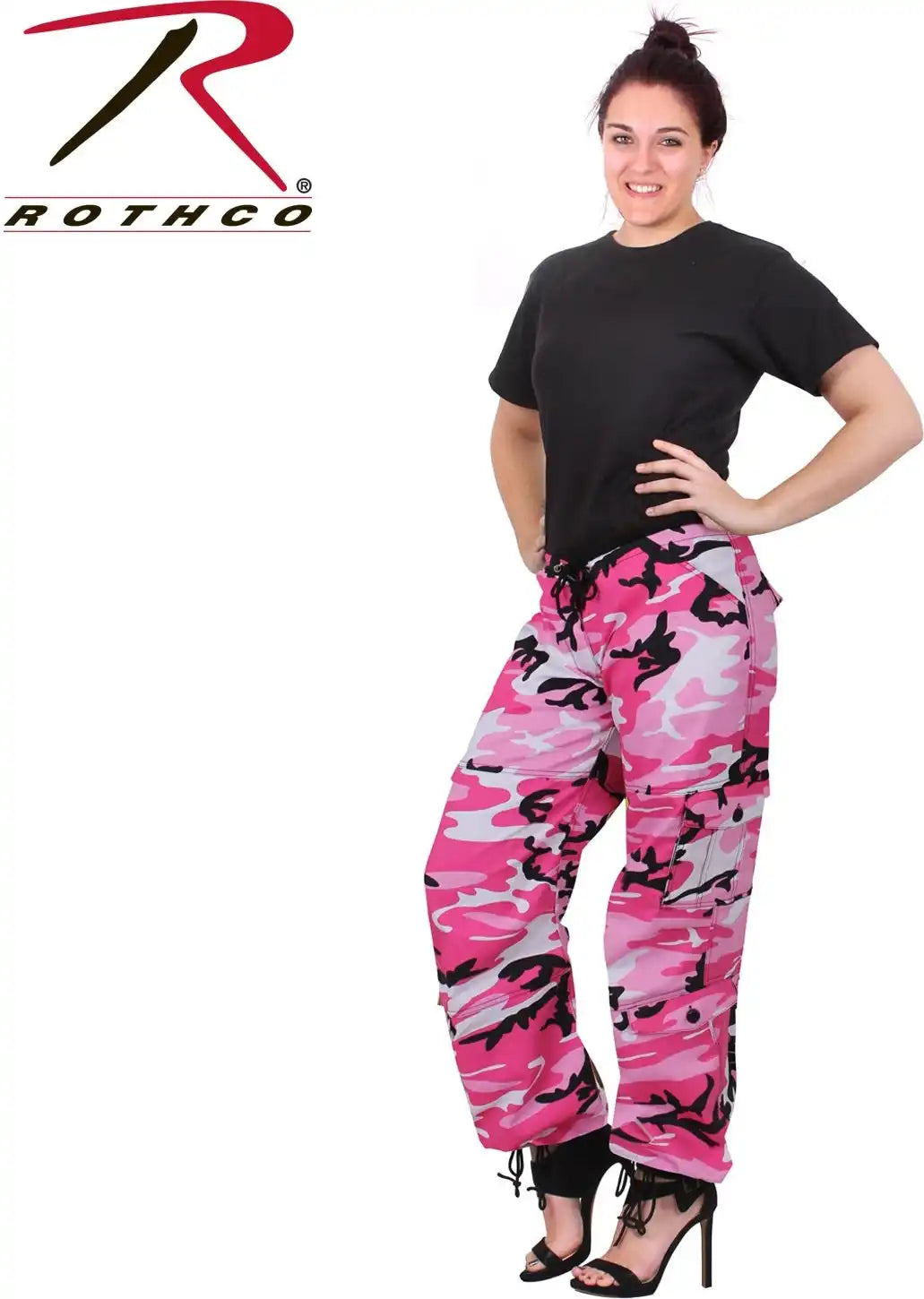 Rothco Womens Paratrooper Colored Camo Fatigues