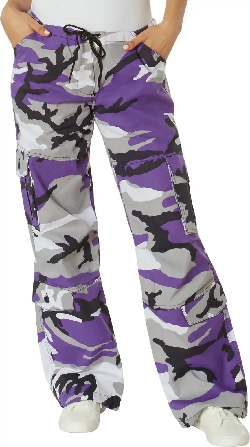 Rothco Womens Paratrooper Colored Camo Fatigues