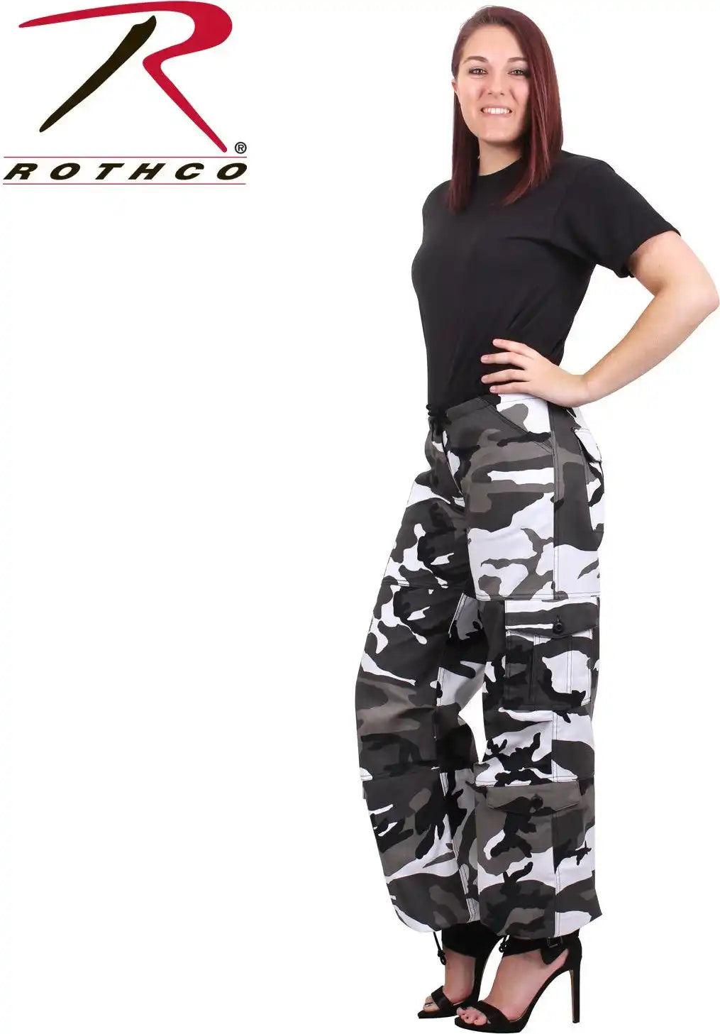 Rothco Womens Paratrooper Colored Camo Fatigues