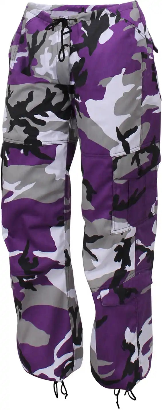 Rothco Womens Paratrooper Colored Camo Fatigues