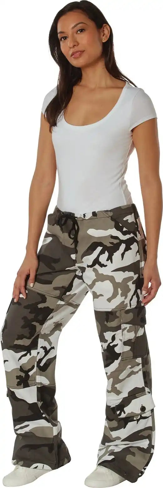 Rothco Womens Paratrooper Colored Camo Fatigues
