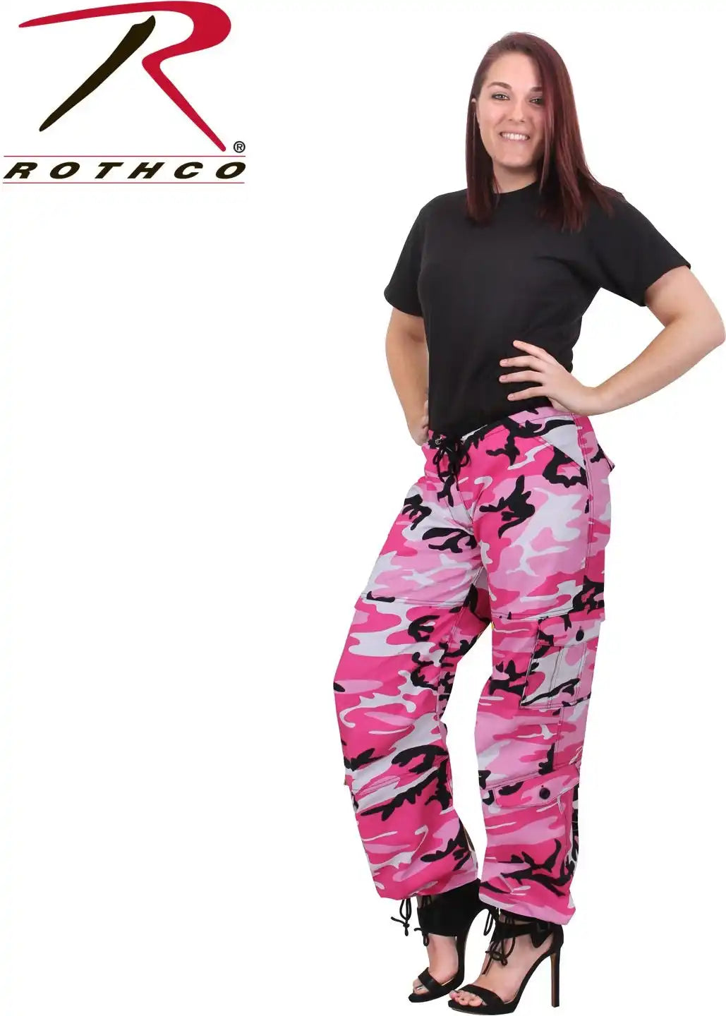 Rothco Womens Paratrooper Colored Camo Fatigues