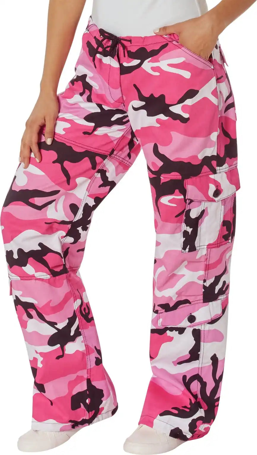 Rothco Womens Paratrooper Colored Camo Fatigues