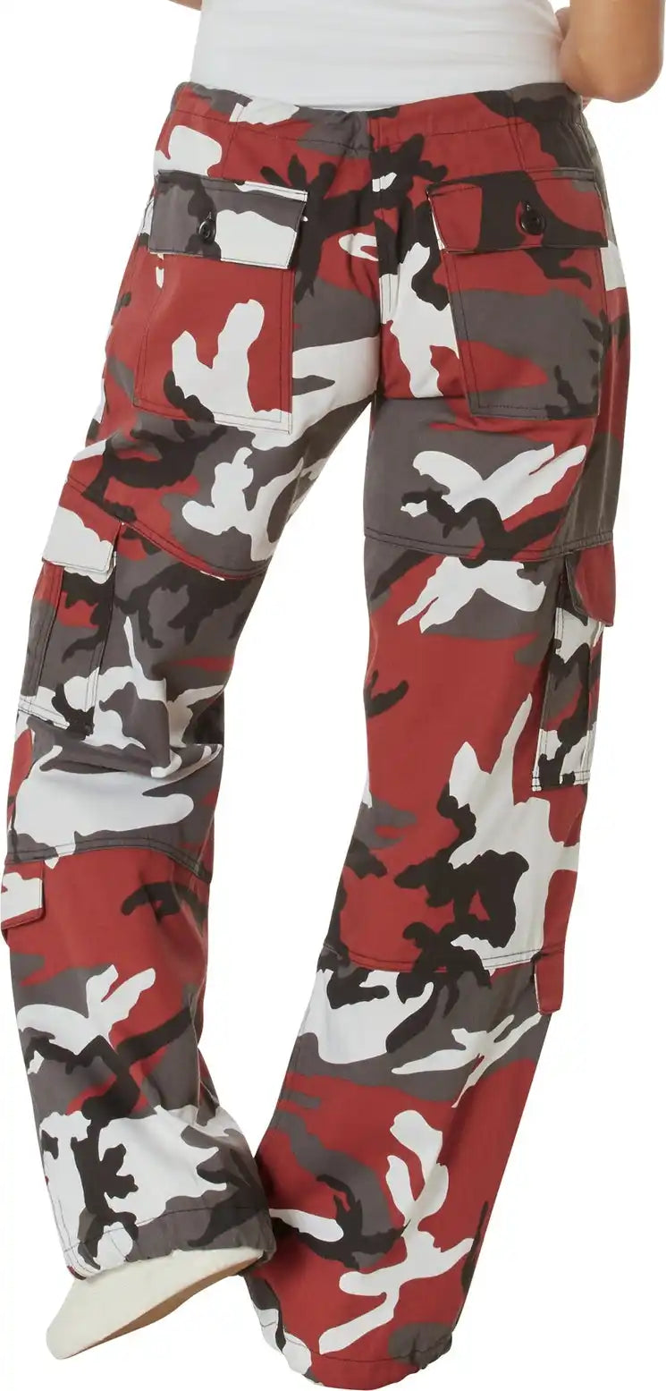 Rothco Womens Paratrooper Colored Camo Fatigues