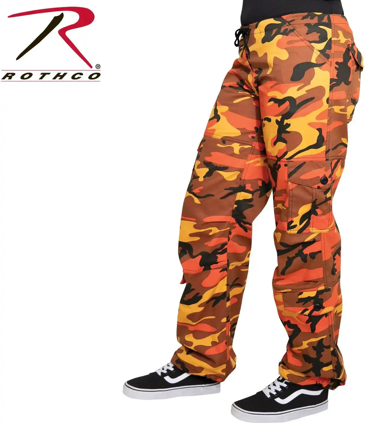 Rothco Womens Paratrooper Colored Camo Fatigues
