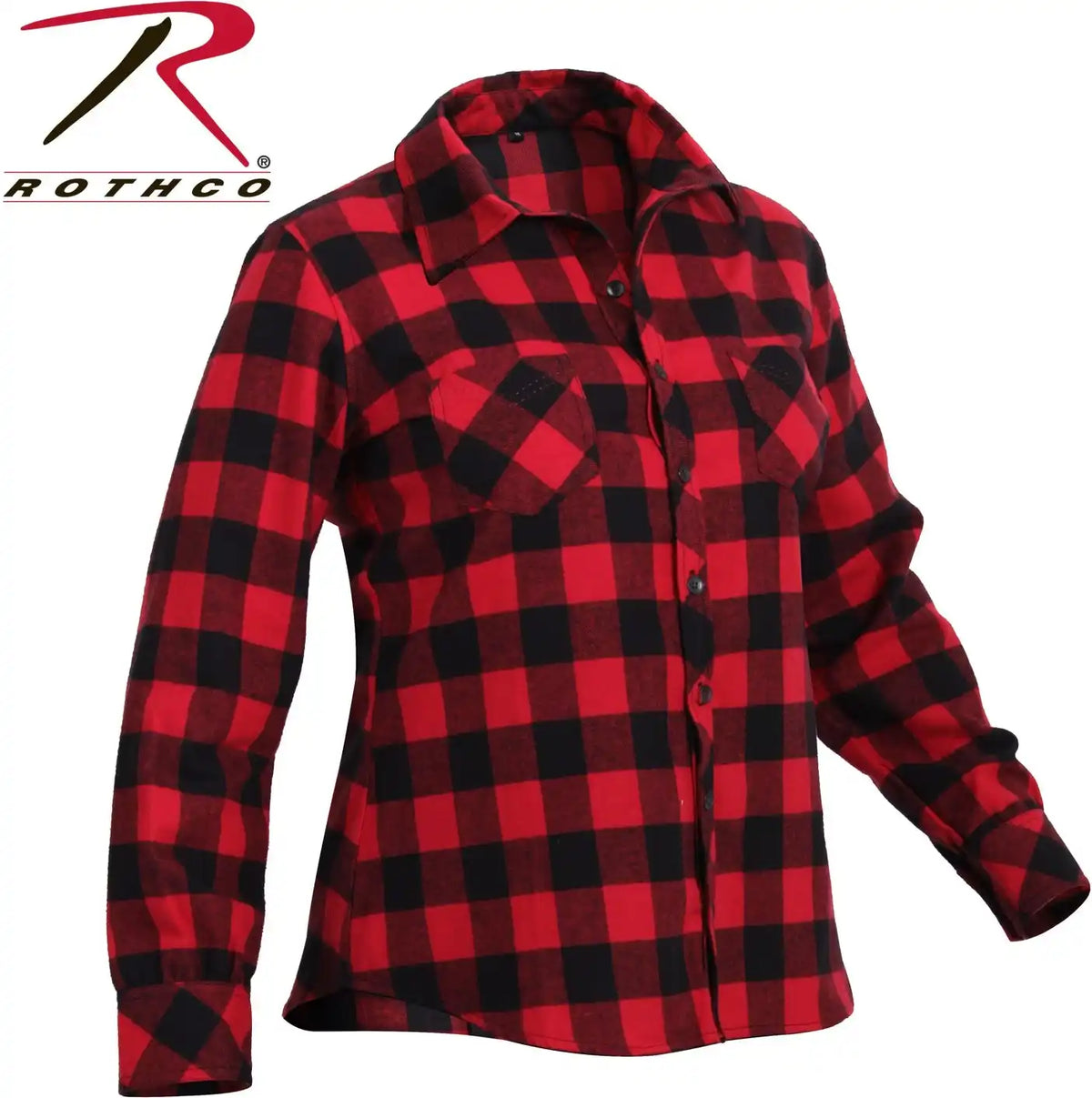 Rothco Womens Plaid Flannel Shirt