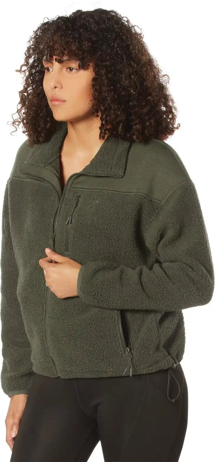 Rothco Womens Trailsman Sherpa Fleece Jacket