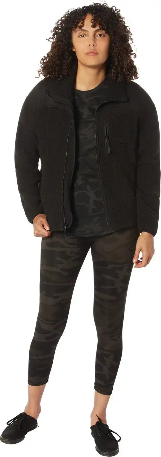 Rothco Womens Trailsman Sherpa Fleece Jacket