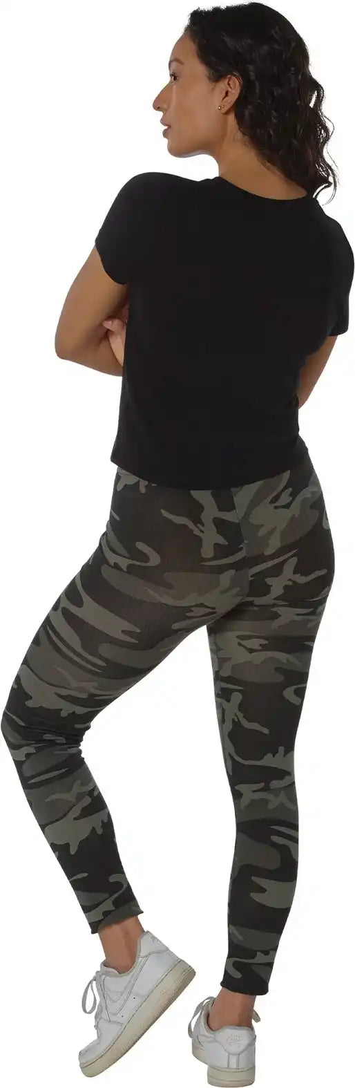 Rothco Womens Workout Performance Camo Leggings with Pockets
