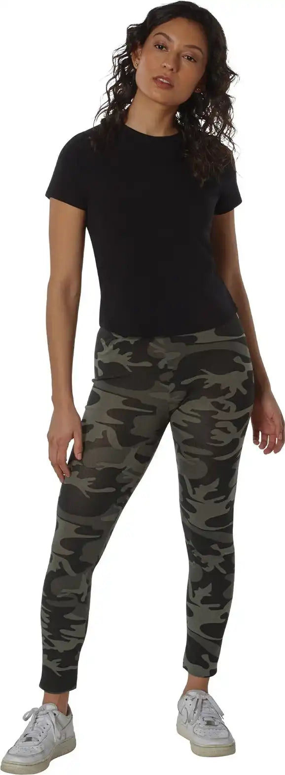 Rothco Womens Workout Performance Camo Leggings with Pockets