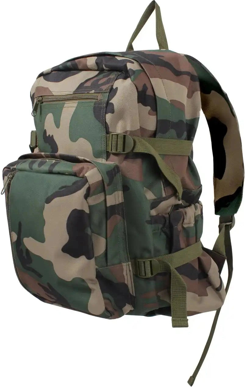 Rothco Woodland Camo Backpack