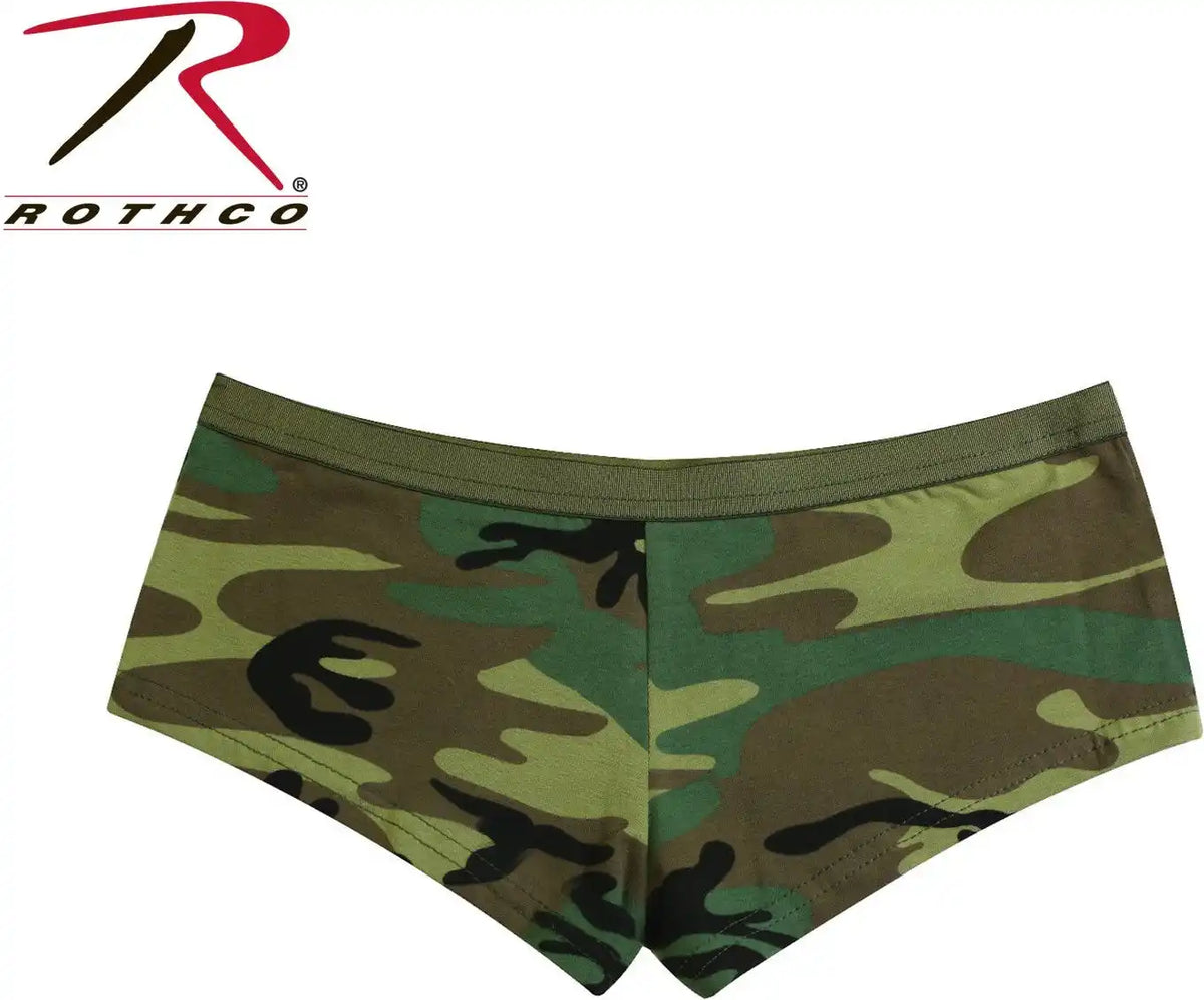 Rothco Woodland Camo Booty Shorts