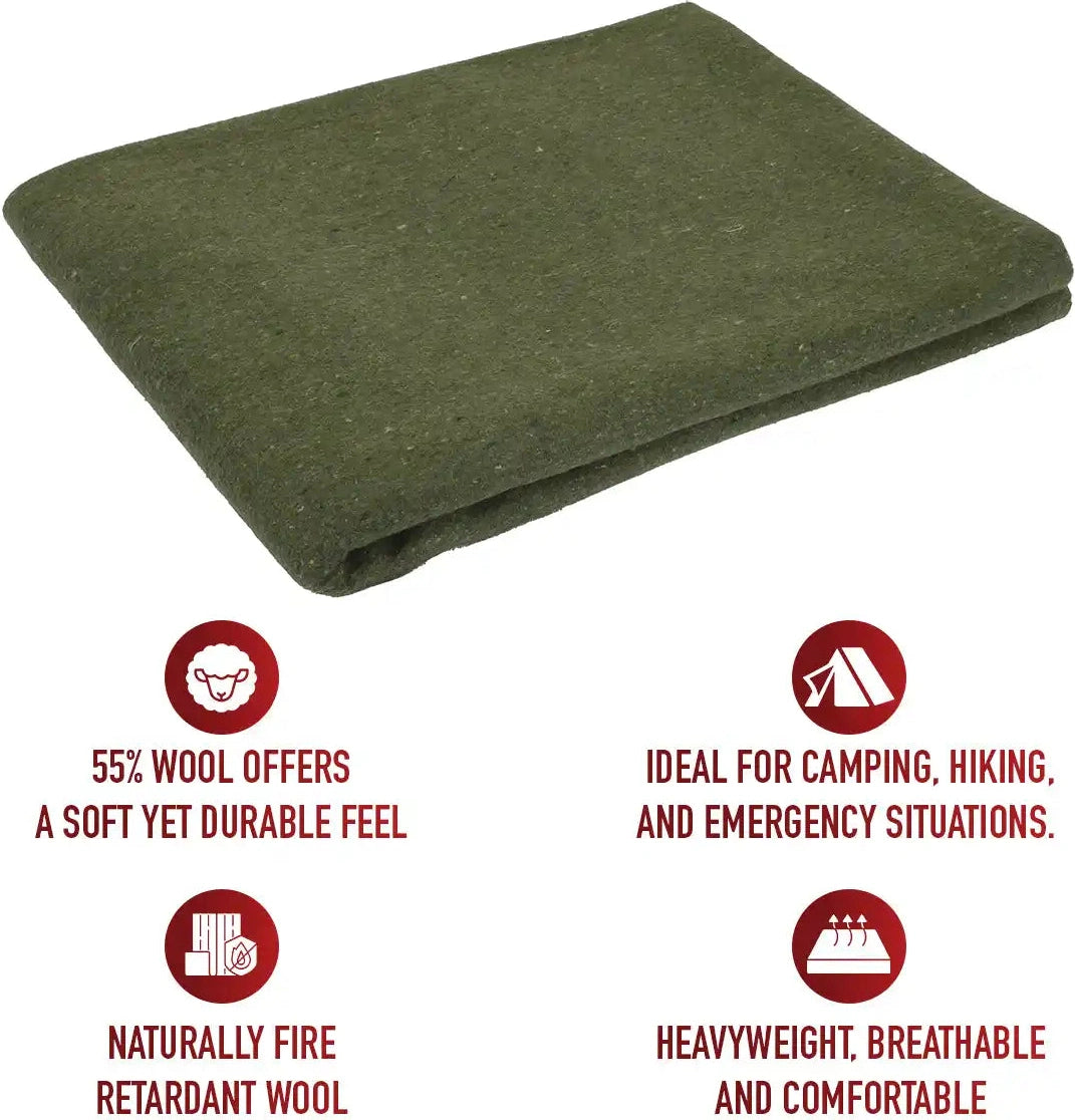 Rothco Wool Rescue Survival Blanket