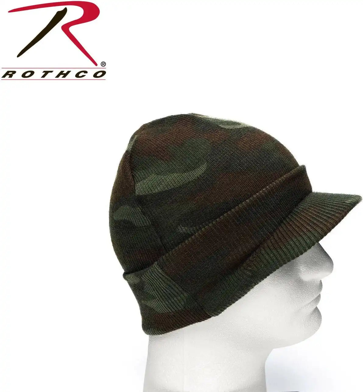 Rothco Wwii M1941 Acrylic Knit Watch Cap with Brim
