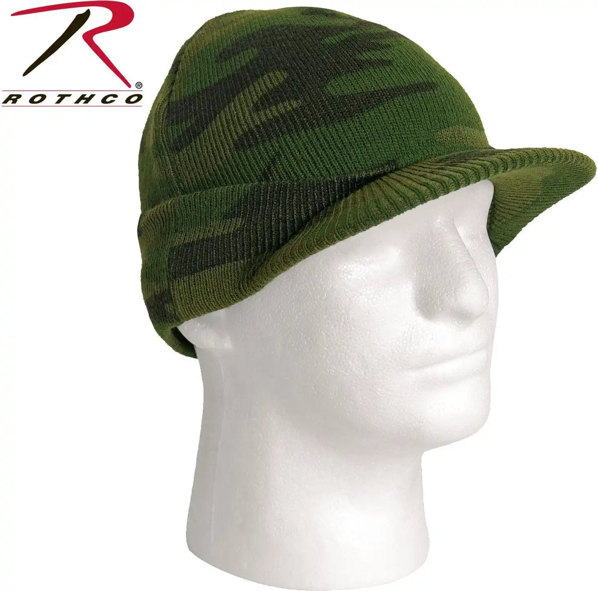 Rothco Wwii M1941 Acrylic Knit Watch Cap with Brim