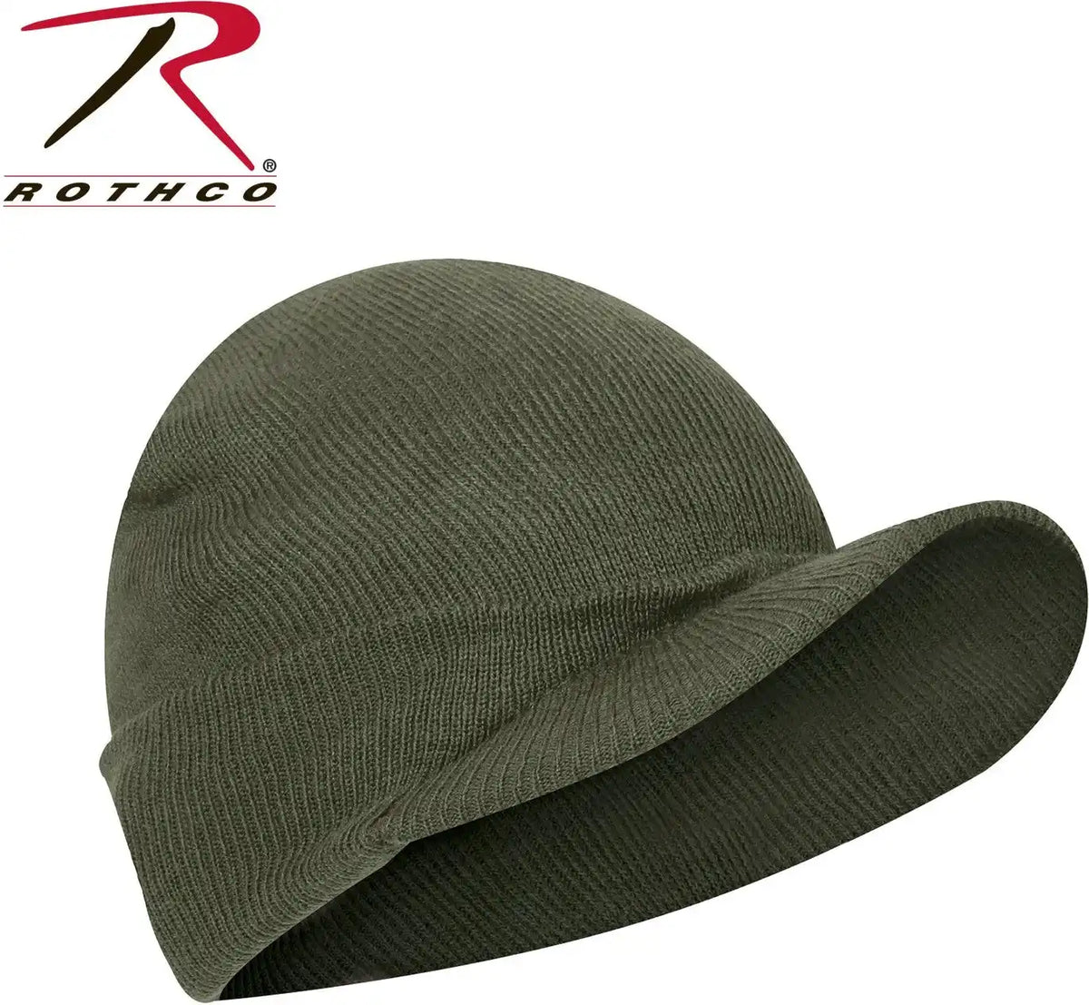 Rothco Wwii M1941 Acrylic Knit Watch Cap with Brim