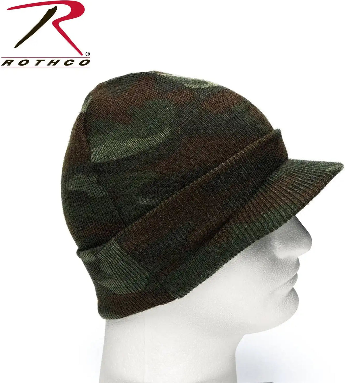 Rothco Wwii M1941 Acrylic Knit Watch Cap with Brim