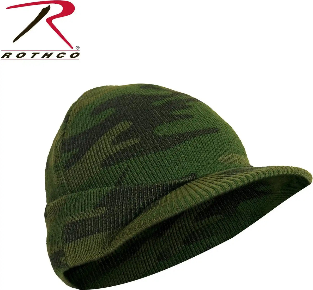 Rothco Wwii M1941 Acrylic Knit Watch Cap with Brim