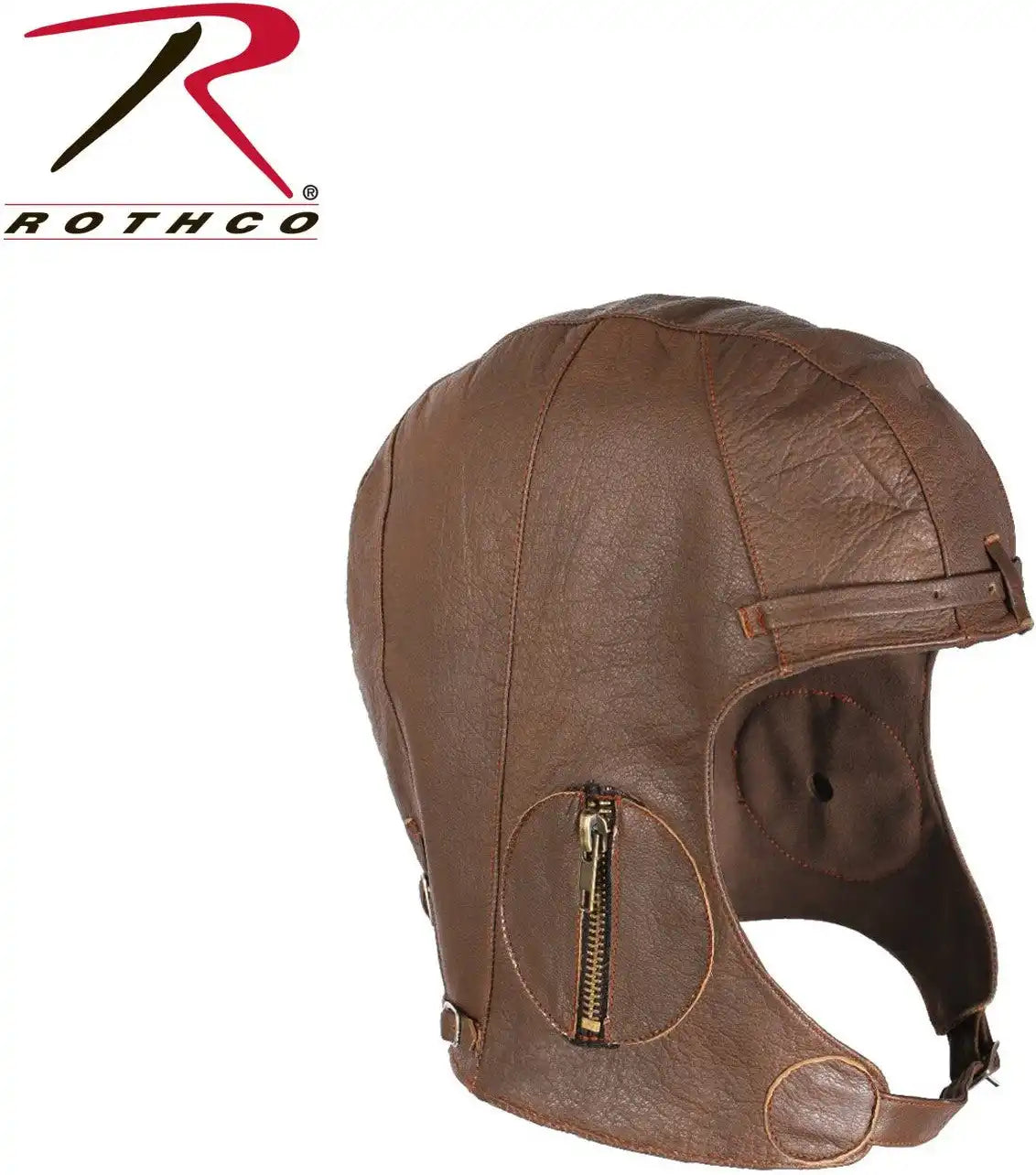 Rothco Wwii Style Leather Pilot Helmet