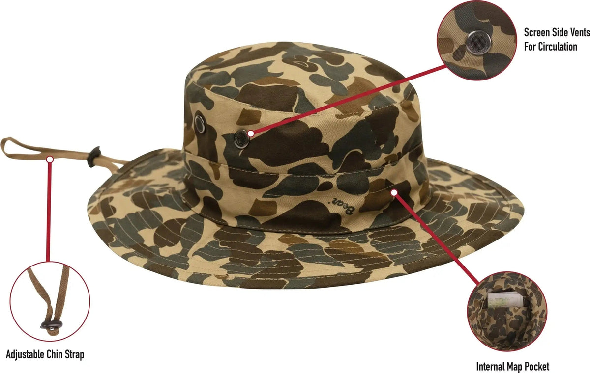Rothco x Bear Archery Fred Camo Adjustable Boonie Hat