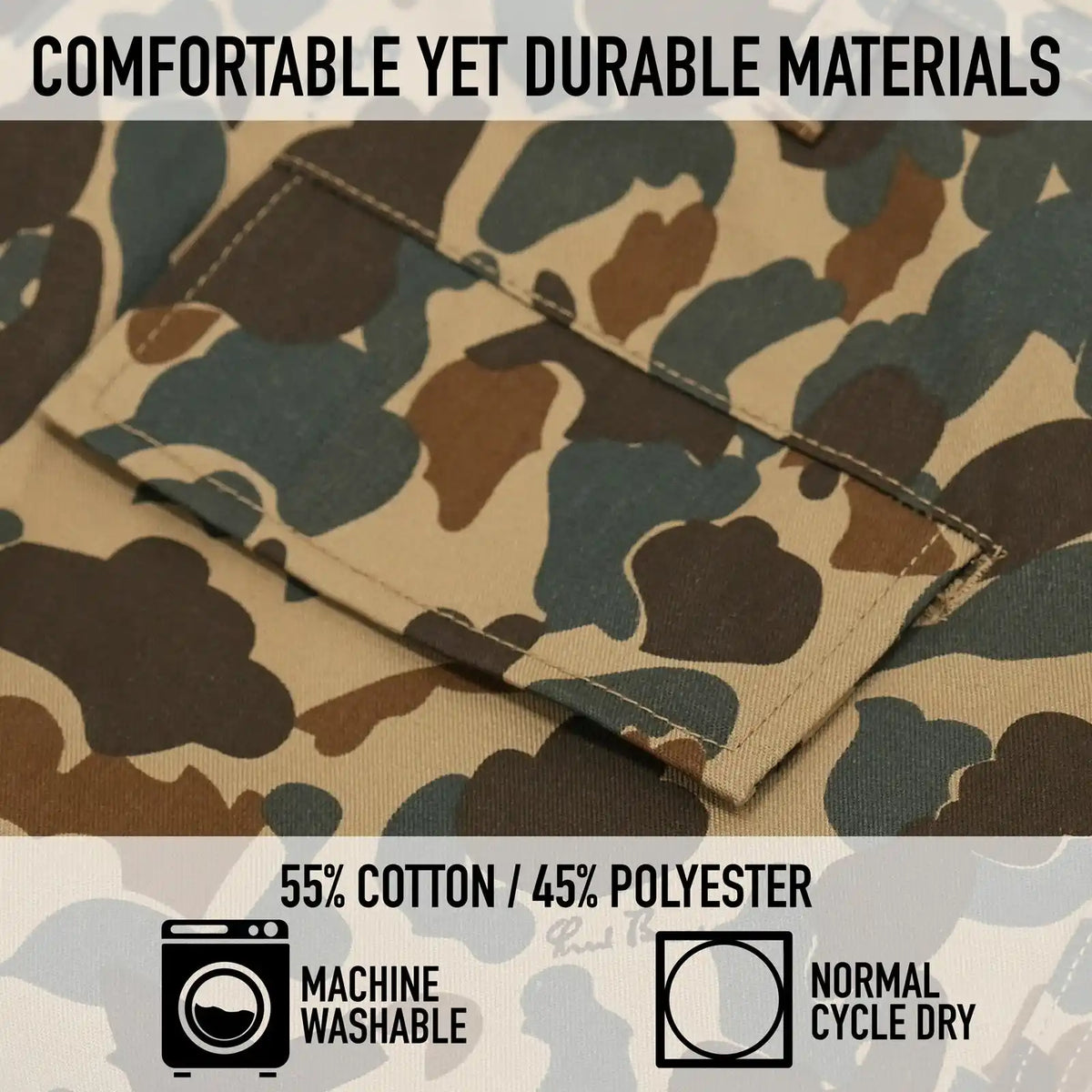 Rothco x Bear Archery Fred Camo Bdu Cargo Shorts