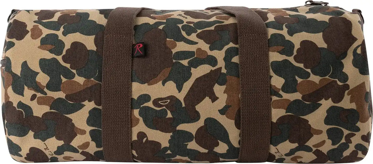 Rothco x Bear Archery Fred Camo Canvas Shoulder Duffle Bag