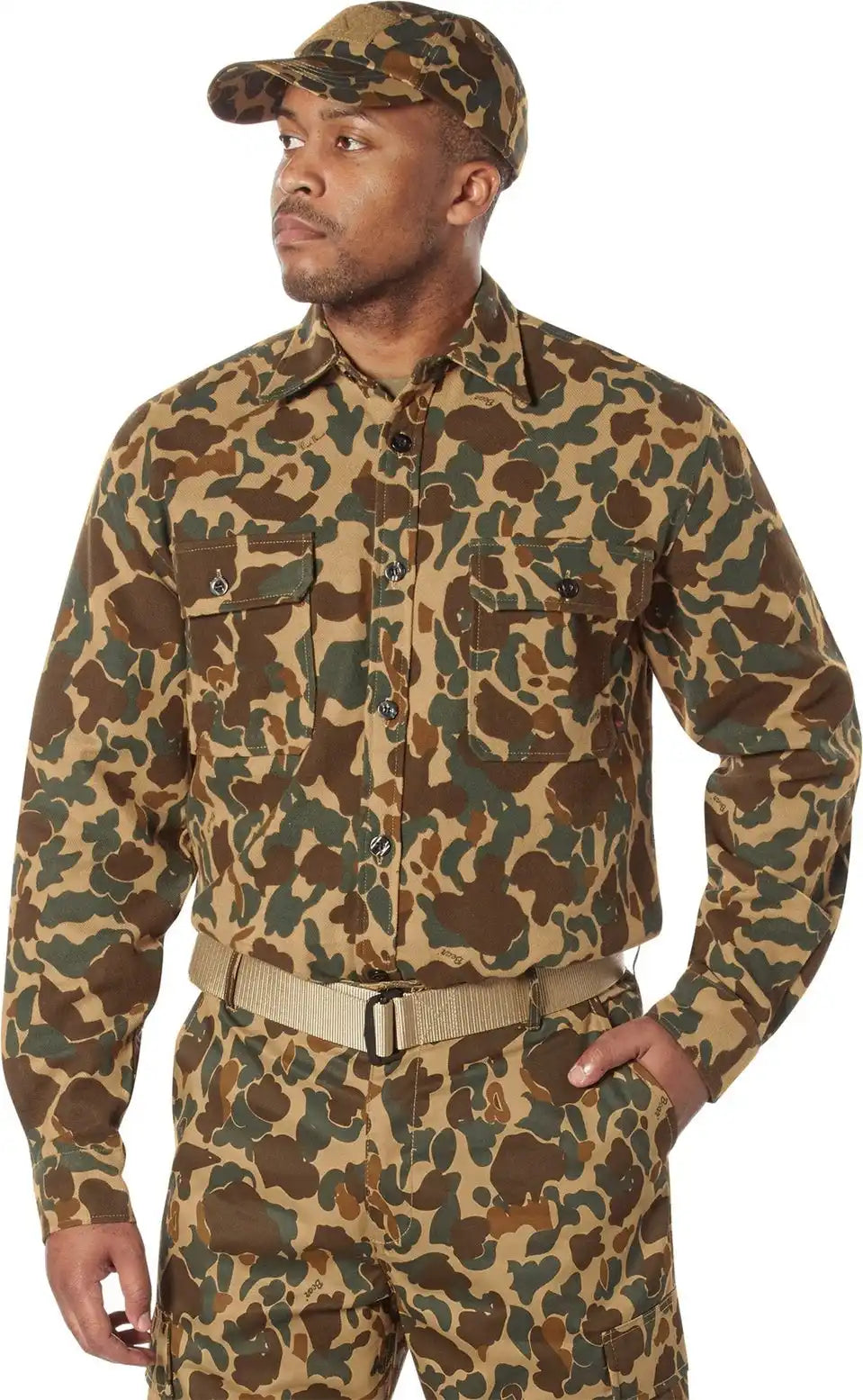Rothco x Bear Archery Fred Camo Flannel Shirt