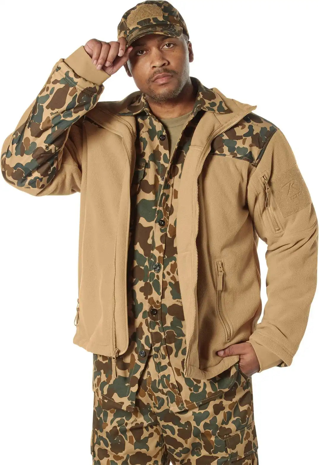 Rothco x Bear Archery Fred Camo Flannel Shirt