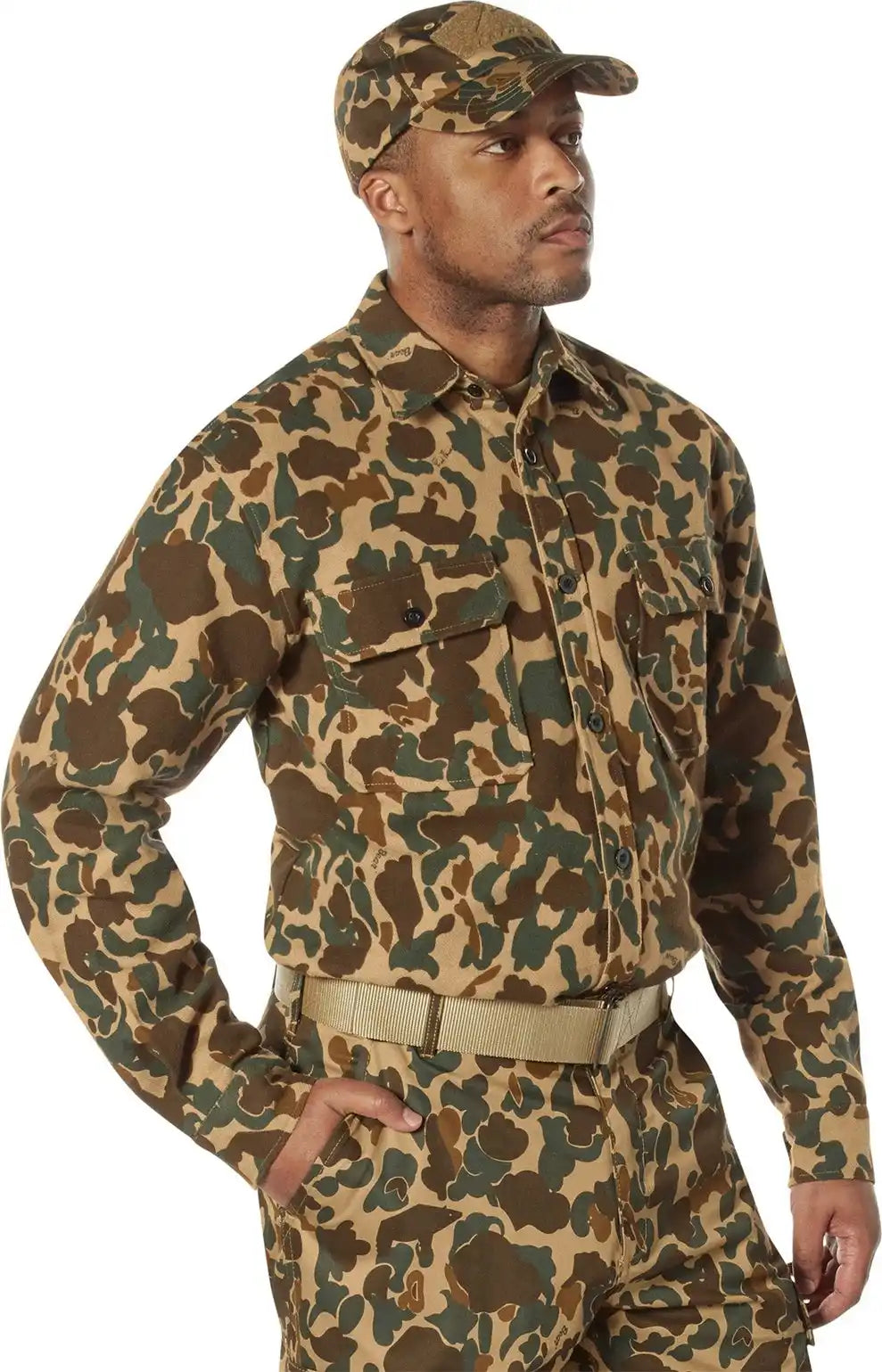 Rothco x Bear Archery Fred Camo Flannel Shirt / m