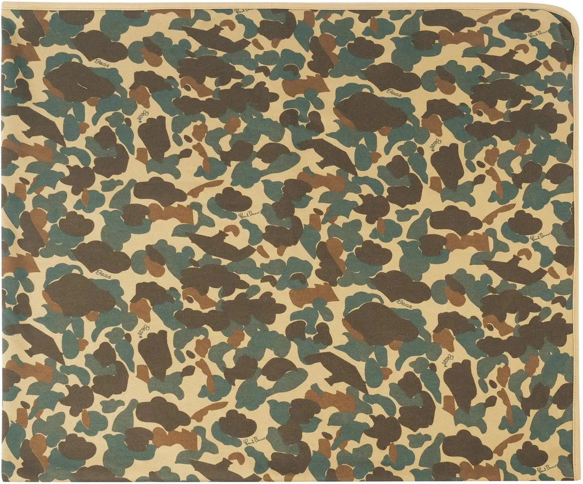 Rothco x Bear Archery Fred Camo Fleece Throw Blanket