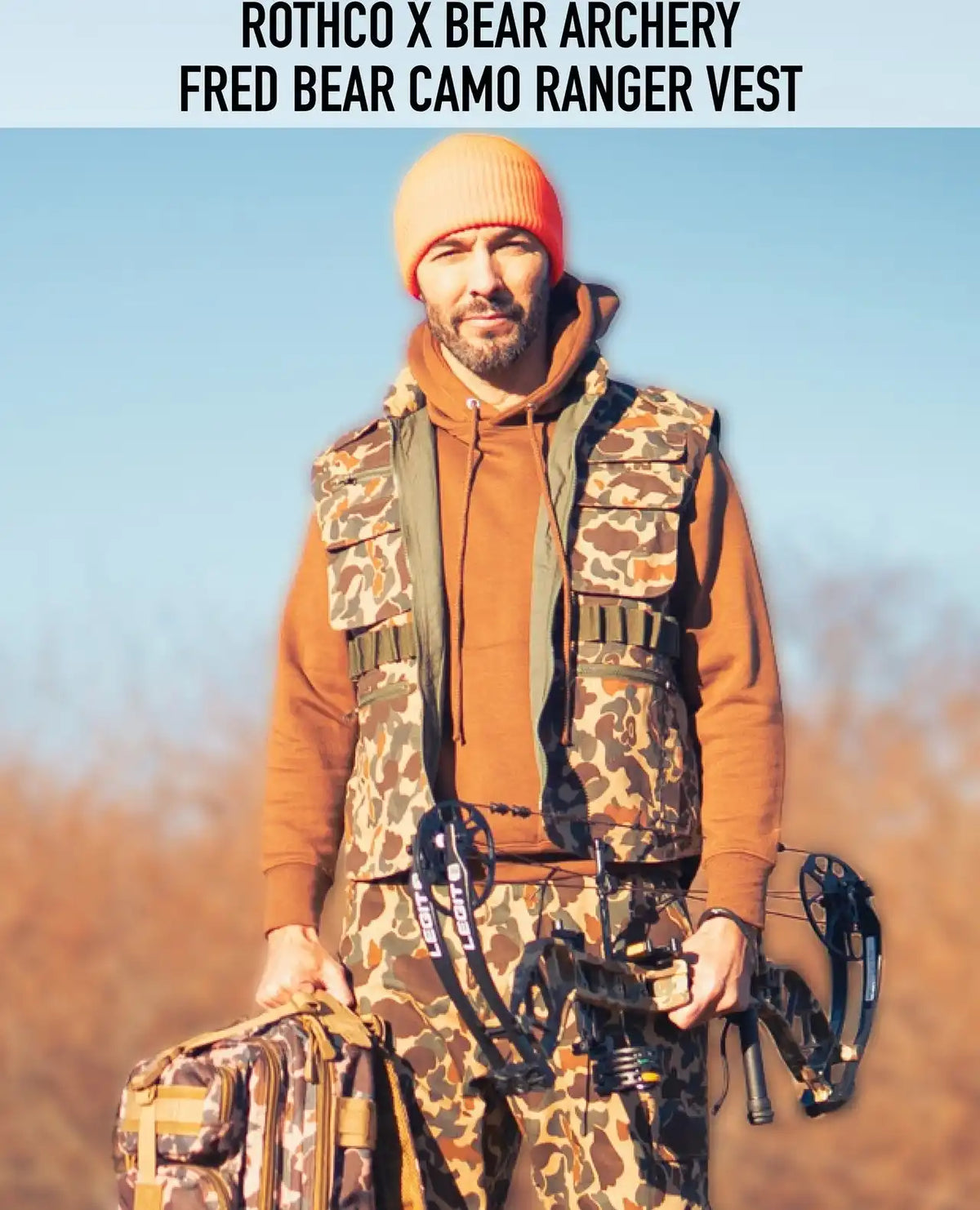 Rothco x Bear Archery Fred Camo Ranger Vest