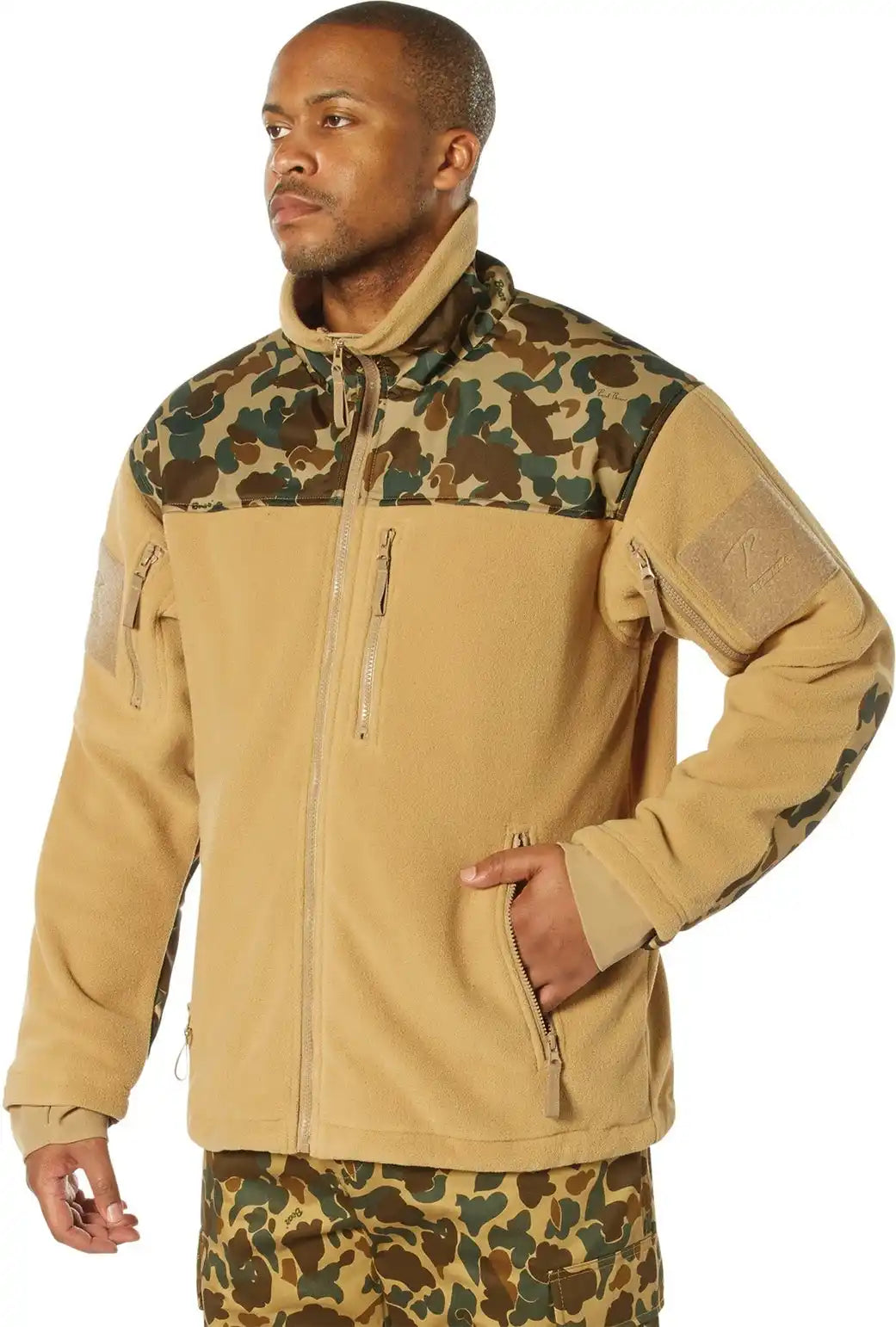 Rothco x Bear Archery Fred Camo Spec Ops Tactical Fleece Jacket