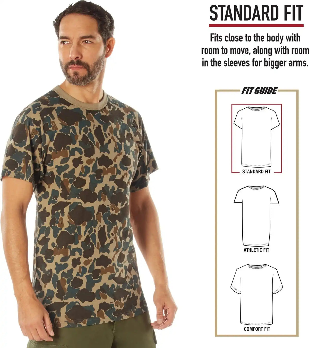 Rothco x Bear Archery Fred Camo t Shirt