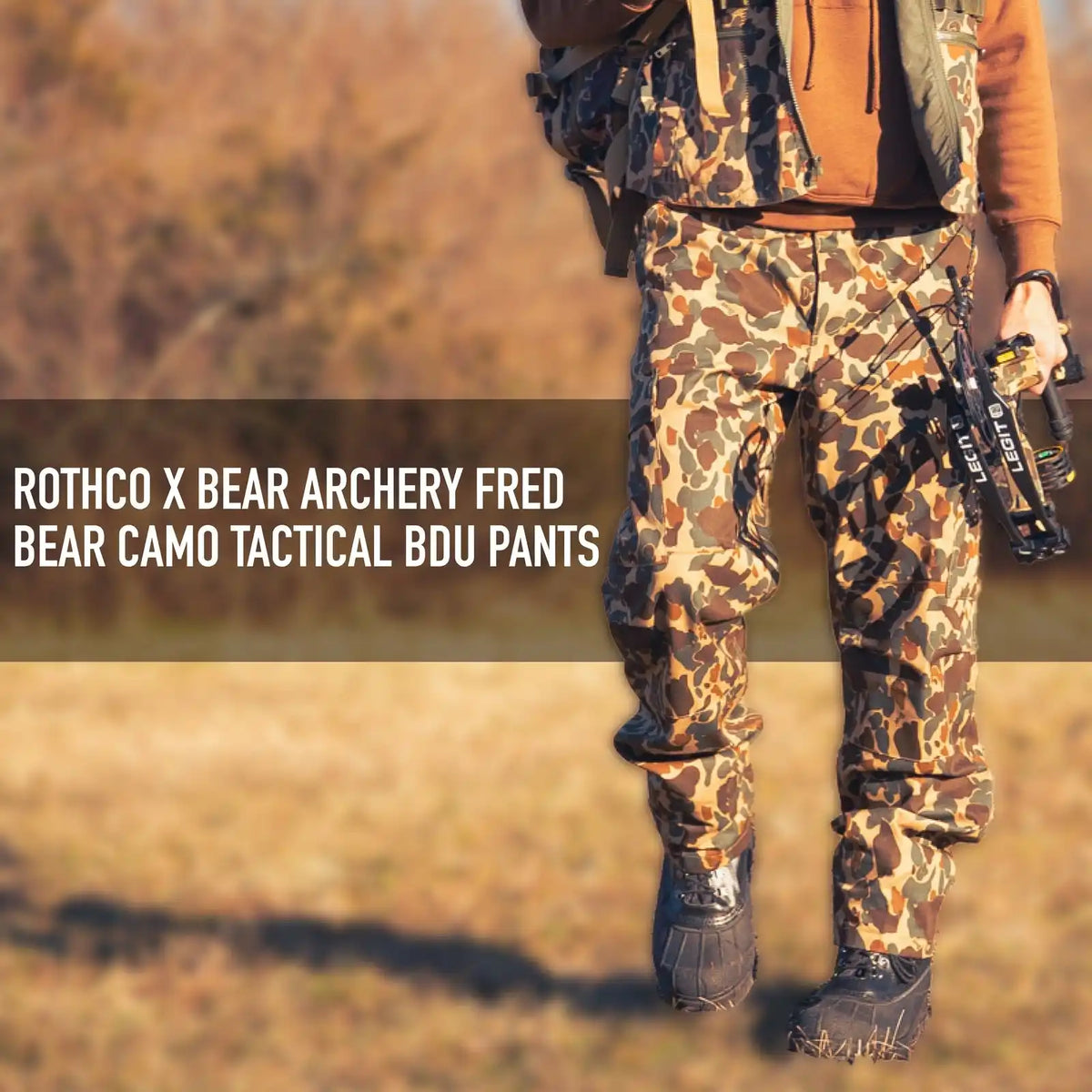 Rothco x Bear Archery Fred Camo Tactical Bdu Pants