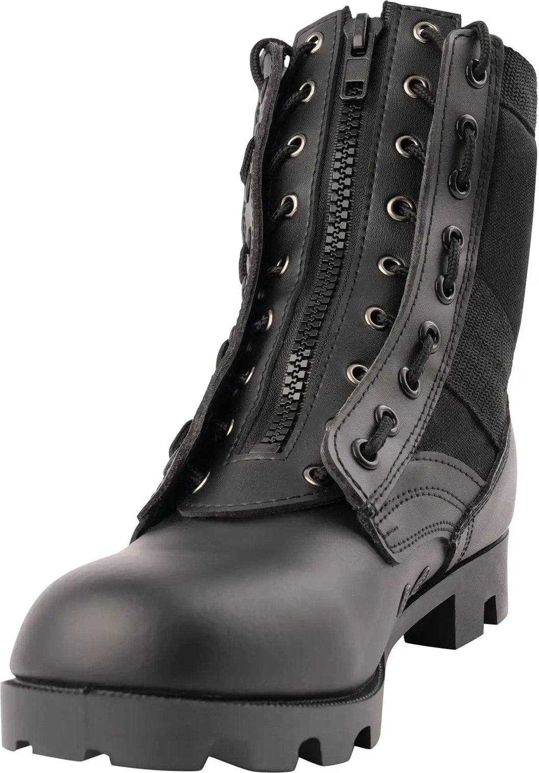Rothco Zipper Boot Laces Black / one Size