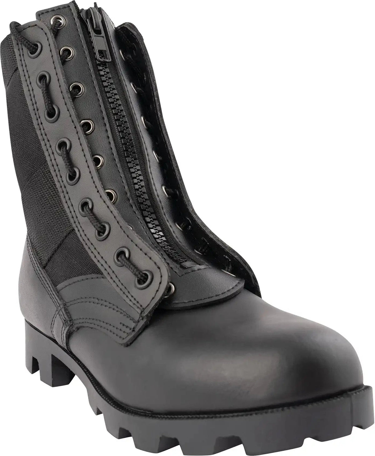 Rothco Zipper Boot Laces Black / one Size