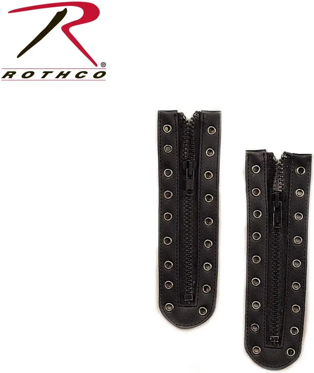 Rothco Zipper Boot Laces Black / one Size