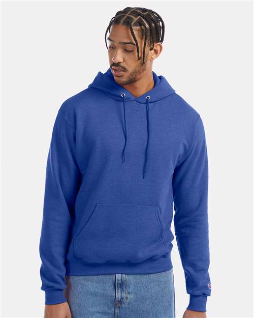 Royal Blue Heather Powerblend® Hooded Sweatshirt - S700