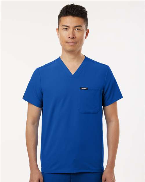 Royal Blue Holmes Everyday 1-Pocket Scrub V-Neck Top - M10001