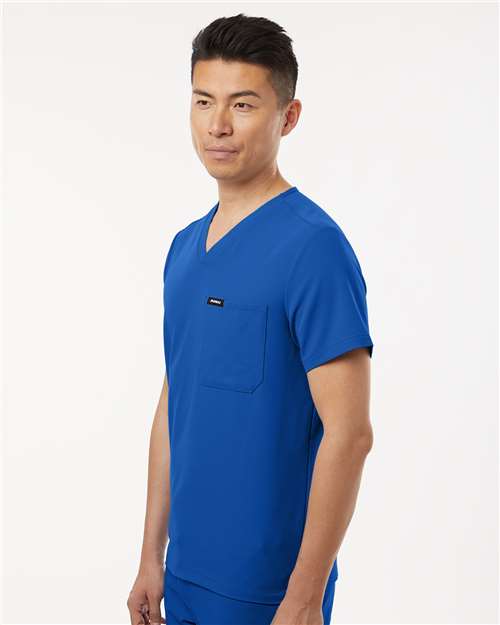 Royal Blue Holmes Everyday 1-Pocket Scrub V-Neck Top - M10001