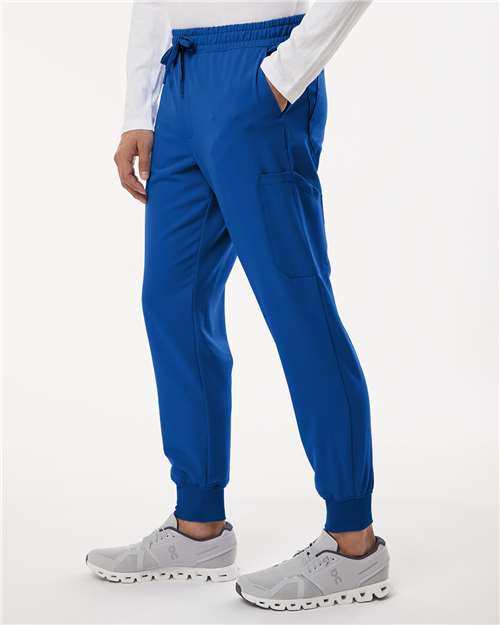 Royal Blue Osmo 8-Pocket Scrub Joggers - M20002