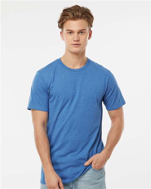 Royal Heather Premium Cotton Blend T-Shirt - 541
