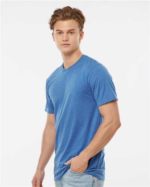 Royal Heather Premium Cotton Blend T-Shirt - 541