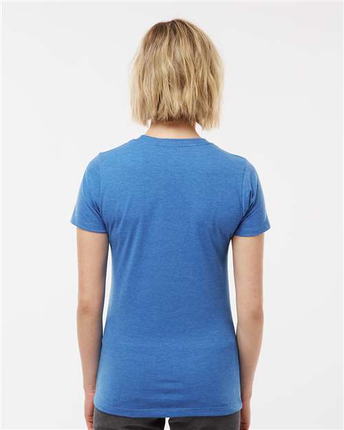 Royal Heather Women's Premium Cotton Blend T-Shirt - 542