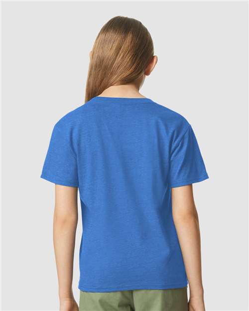 Royal Mist Softstyle® Youth CVC T-Shirt - 64000BCVC