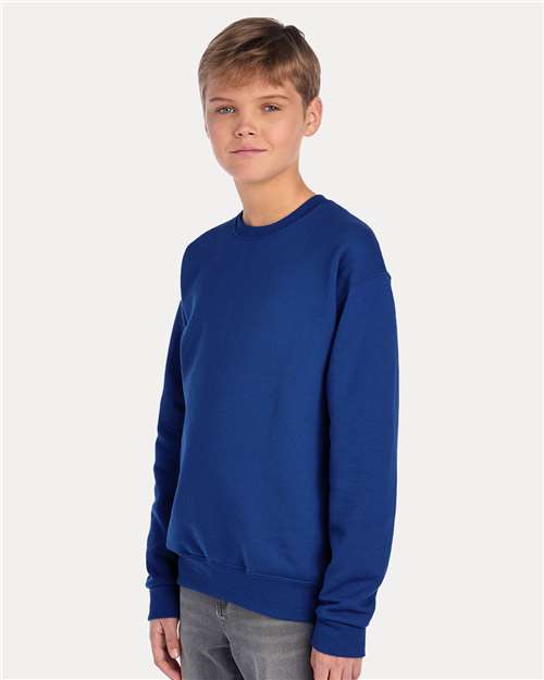 Royal NuBlend® Youth Crewneck Sweatshirt - 562BR