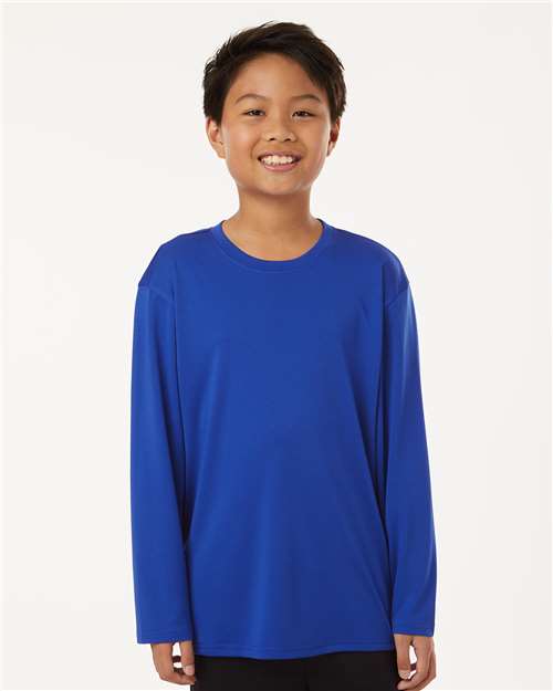 Royal Pro-Lock Youth Performance Long Sleeve T-Shirt - 48400Y