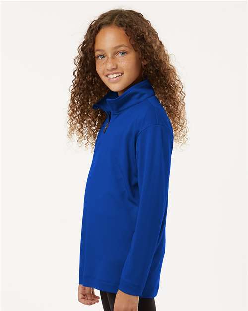 Royal Pro-Lock Youth Performance Quarter-Zip Pullover - 41870Y