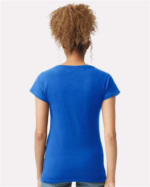 Royal Softstyle® Women’s V-Neck T-Shirt - 64V00L