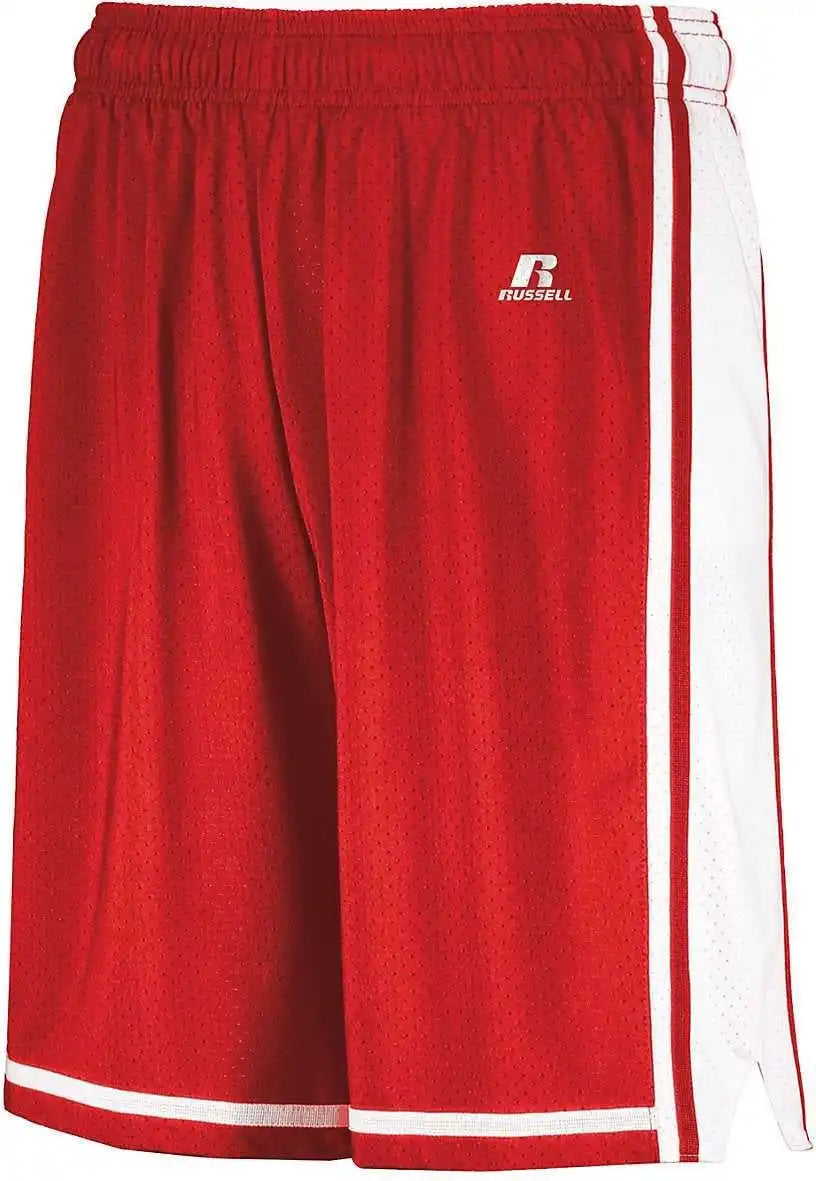 Russell 4b2vtb Youth Legacy Basketball Shorts - True Red White